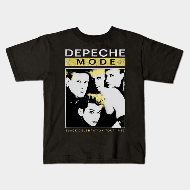 Depeche Mode Kids T-Shirt by trippy illusion